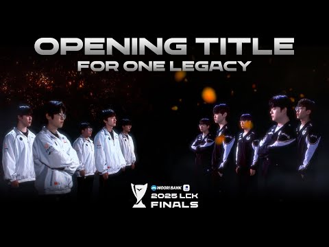 [4K] Woori Bank 2025 LCK Grand Finals TITLE