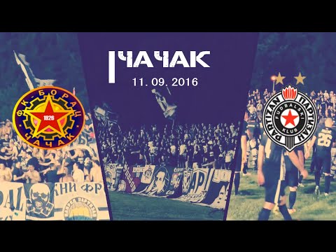 Grobari u Čačku: GODINA ZA GODINOM, SVE LUDJI SAM ZA TOBOM !