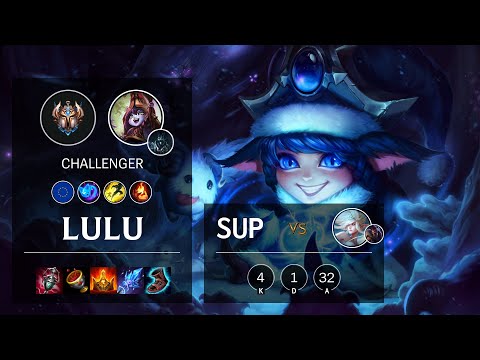 Lulu Support vs Janna - EUW Challenger Patch 10.21
