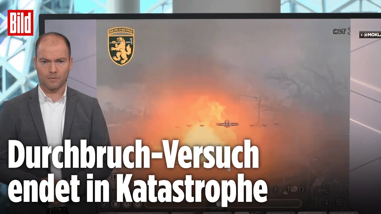 Russland erobert Frontstadt Siwersk | BILD-Lagezentrum