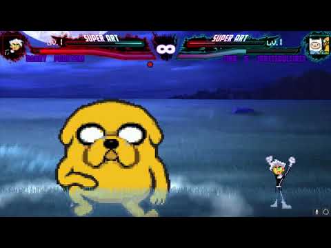 Danny Phantom vs Finn and Jake (Mugen Battle)!!!