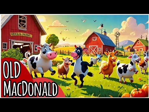 Gjyshi im e ka një Fermë - Këngët më të Mira për Fëmijë nga Bubrreci TV