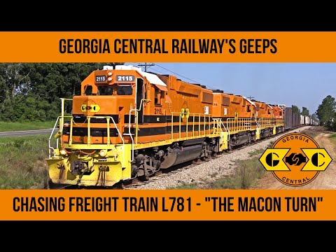 Georgia Central’s Geeps: EMD Classics on Train L781