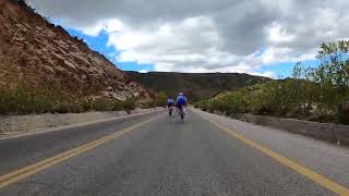 Descending off Omalos Crete