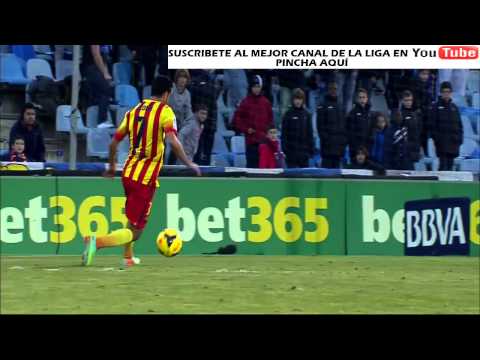 Getafe vs FC Barcelona 2-2 Gol Pedro Jornada 17 2013/2014 - AllGoalsLFP