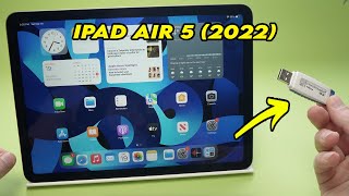 iPad Air 5 (2022) : How to Transfer Photos & Videos to USB Drive