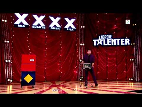 Amazing Magician on Norway's got talent