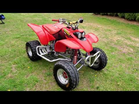Honda TRX 400ex Cold Start ATV Review walk around