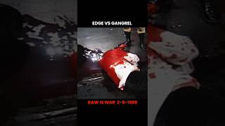 Edge Vs Gangrel | (Raw is is war 2-8-1999) #wwe #wwewrestler