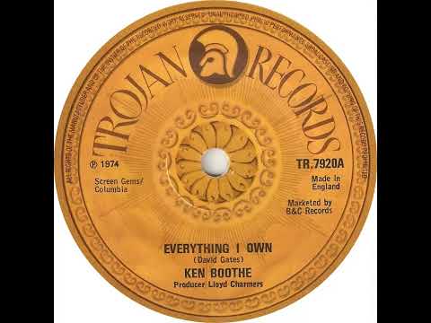 UK New Entry 1974 (207) Ken Boothe - Everything I Own