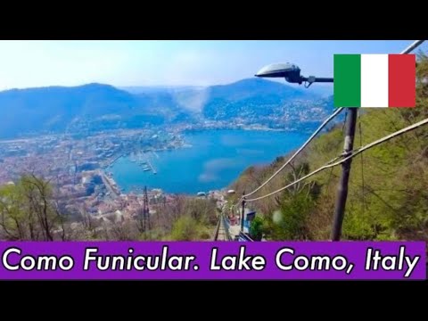 Como-Brunate Funicular Adventure | Breathtaking Views of Lake Como, Italy! #italytravel