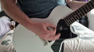Video thumbnail for Epiphone les paul junior custom shop, humbucker by MartRockCafe