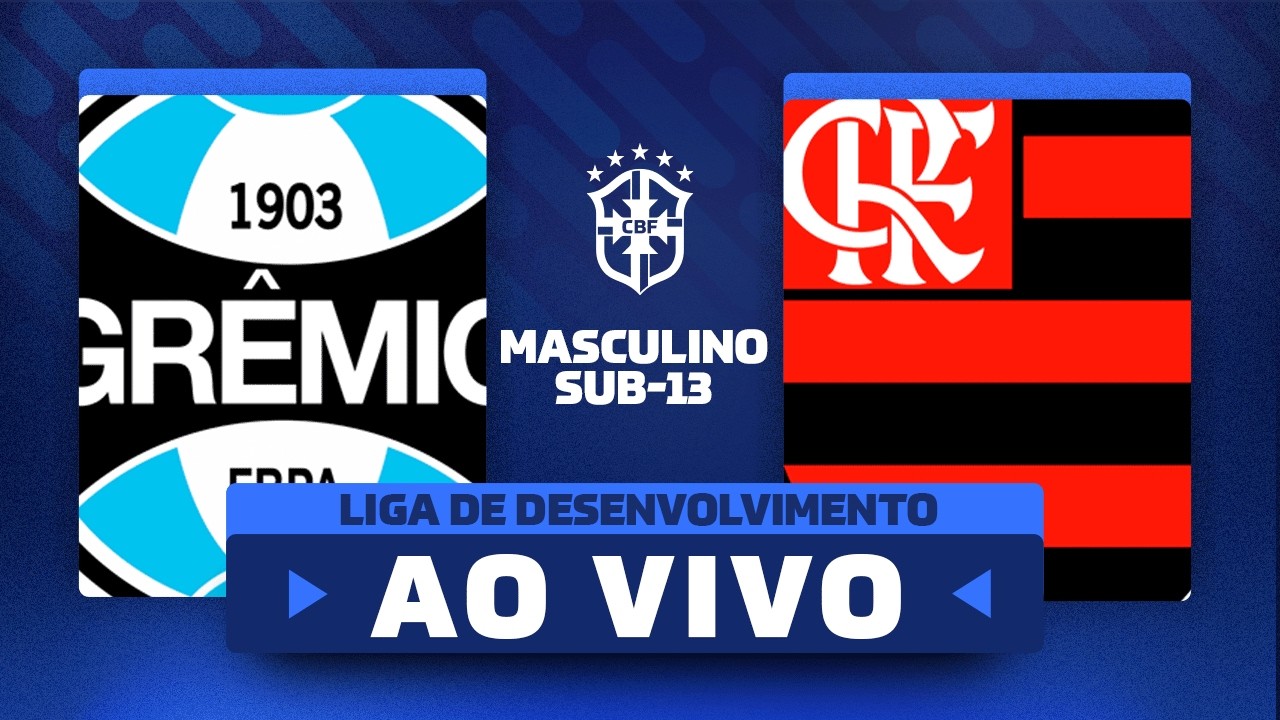 JOGO COMPLETO: GRÊMIO x FLAMENGO | LIGA DE DESENVOLVIMENTO MASCULINA SUB-13