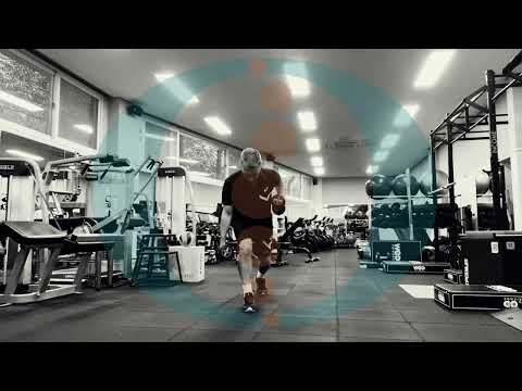 2DB split stance alternated row