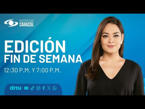 Noticias Caracol | Emisión mediodía fin de semana (1 de enero de 2026)