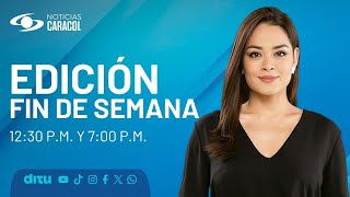 Noticias Caracol | Emisión mediodía fin de semana (1 de enero de 2026)