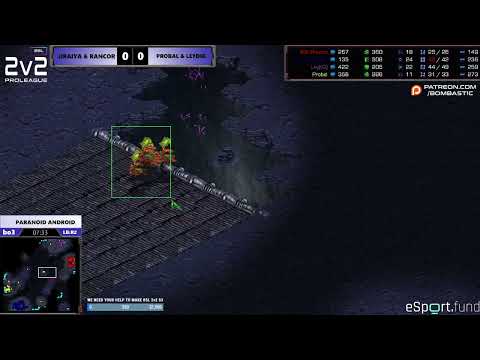 BSL 2v2 S2 - Day 4 - JIRAIYA & Rancor vs Probal & Leydig - StarCraft BroodWar Remastered