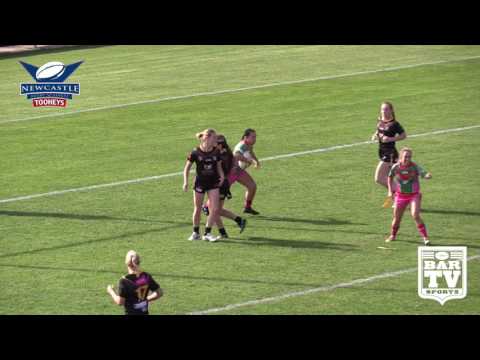 2017 Newcastle RL Round 9 Ladies League Tag Highlights - Cessnock Goannas v Western Suburbs Rosellas