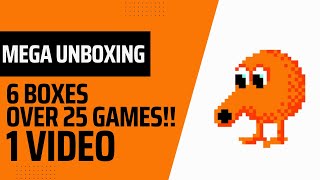 Retro Game Unboxing!!  Huge Video Games Monthly Haul