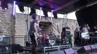 Johnny Foreigner - Salt, Peppa and Spinderella (Live @ Richmond Castle, Aug 2010)