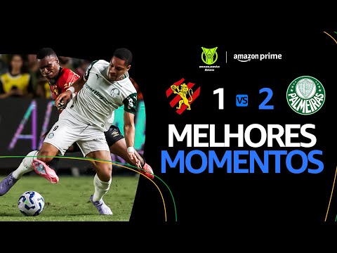 SPORT 1 x 2 PALMEIRAS | MELHORES MOMENTOS | CAMPEONATO BRASILEIRO 2025