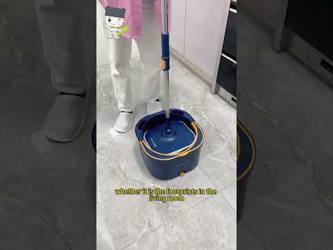 This spin mop and bucket system is awesome! #clean #mop #spinmop #homettler