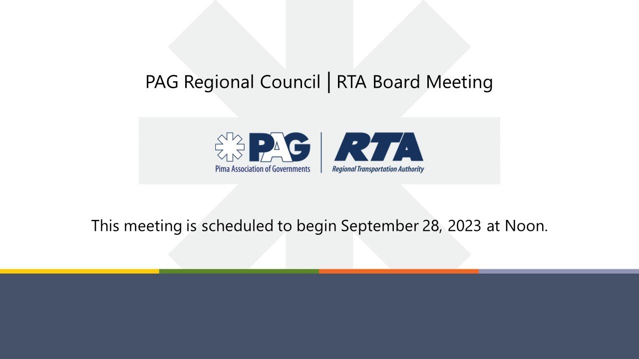 PAG Regional Council | RTA Board Meeting - September 28, 2023 12:00 p.m.