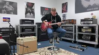 Video thumbnail for Knaggs Guitars Sheyenne / Mesa Boogie California Tweed demo - Blues City Music LLC / Scott Sudbury by Blues City Music, LLC.