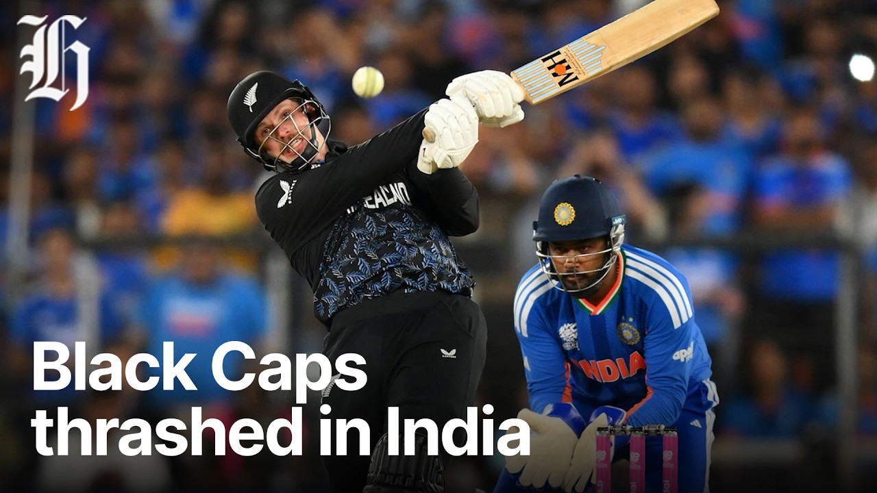 Black Caps thrashed in India | Herald NOW