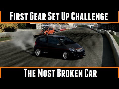 First Gear Set up Challenge The Most Broken Car