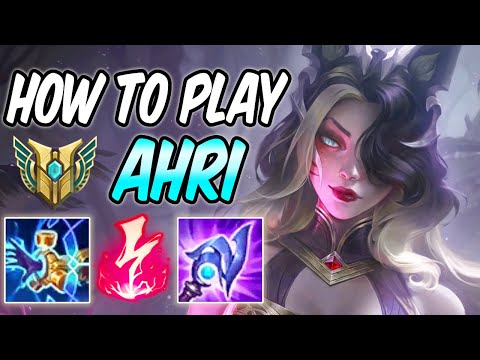 HOW TO PLAY AHRI MID GUIDE SEASON 12 | Best Build & Runes | Diamond Commentary | League of Legends