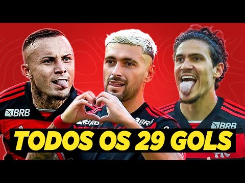 FLAMENGO CHAMPION CARIOCA 2024- ALL 29 GOALS