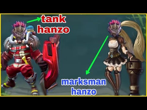 Hanzo best build in 2019 tank build vs assassin build test mobile legends