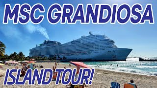 Lets Explore Ocean Cay! | MSC Grandiosa Vlogs | Ep  5