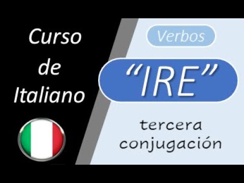 Lezione 31- Verbos de tercera conjugación:  IRE Presente de Indicativo