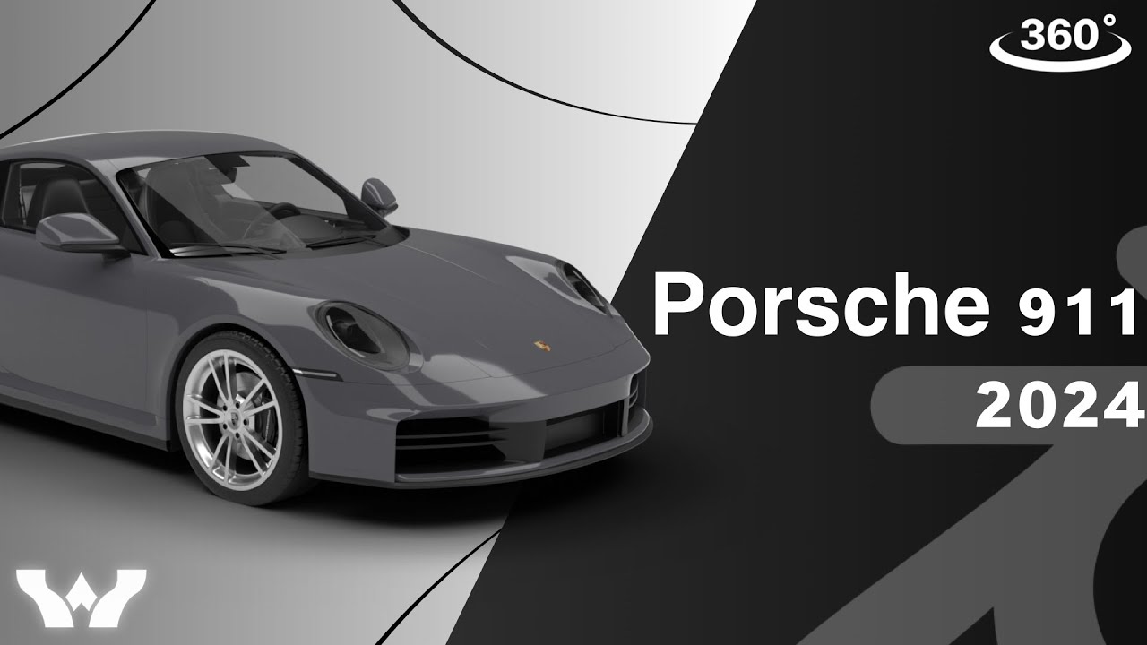 Porsche 911 Carrera 2025 3D Model