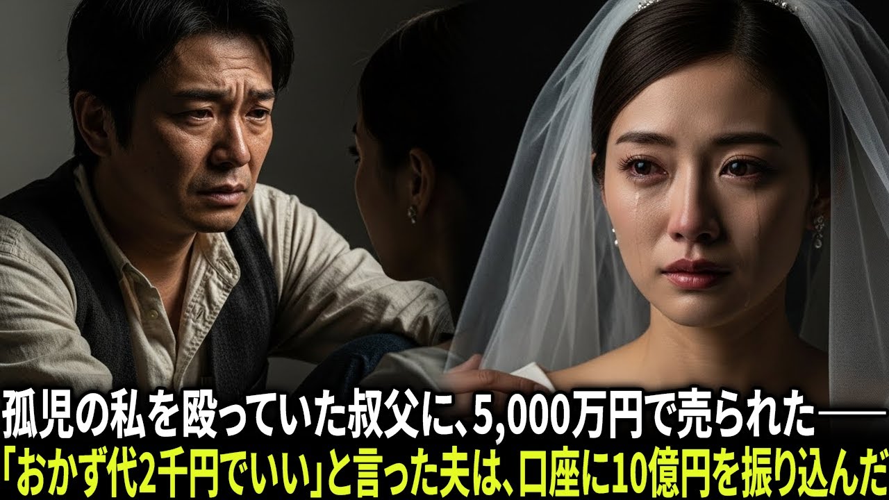 孤児の私を犬のように殴り、スクラップ業者に売った叔父――新婚初夜、夫は黙って10億を振り込んだ。#感動する話 #スカッとする話