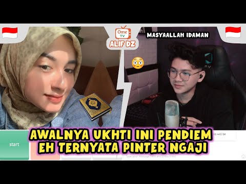 KETEMU UKHTI MASYALLAH PAKET KOMPLIT! BERUJUNG DUET NGAJI DI OME.TV INTERNASIONAL