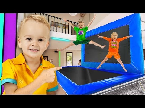 Chris turned House Into a Trampoline Park!