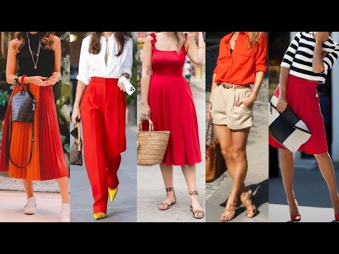 Color CEREZA uno de los COLORES DE MODA 2024  UN TONO ALEGRE Y ATREVIDO