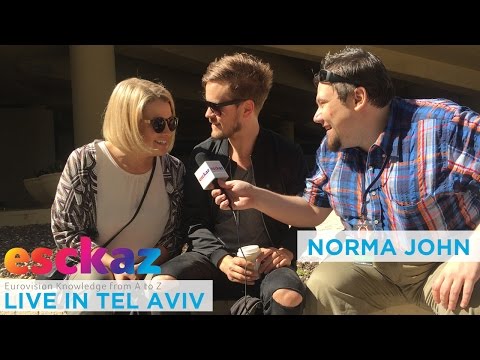 ESCKAZ in Tel Aviv: Interview with Norma John (Finland) at Israel Calling