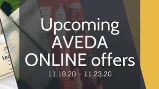 Reecia's Salon - Upcoming ONLINE Aveda Offers and Savings - 11.18.20 -