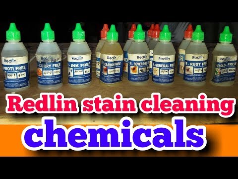 Redlin stain remover chemicals