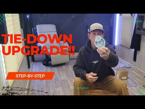 Tie-Down Upgrade in my Toyhauler..#diy