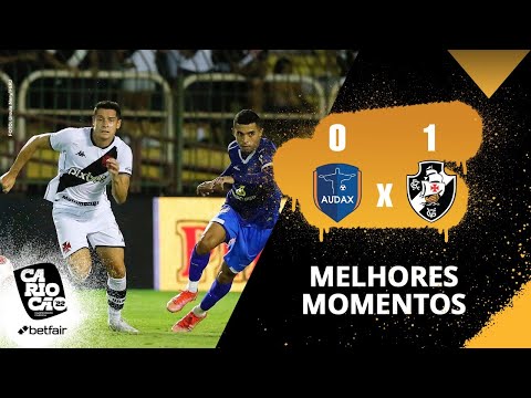 Gols e lances de Audax-RJ x Vasco da Gama