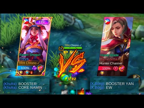 NAPAGKAMALAN AKONG BOOSTER?!😤 SUPREME FREYA VS FUNNEL BENE IN MYTHIC TIER!!🔥