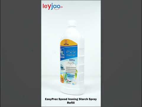 EasyPrez Speed Ironing Starch Spray Economy Pack - Pack of 6 (750ml +1000ml)