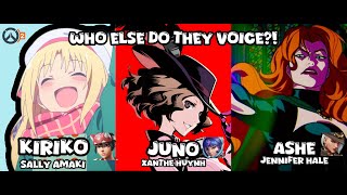Overwatch 2 Voice Actors in other things!