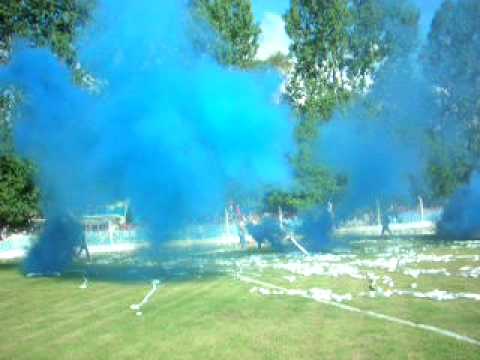 Recibimento de Union Futbol Club en la fiesta celeste en la villa