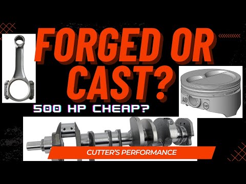Do you need forged parts for a 500 HP 383 Stroker? Quest for 500hp on a budget